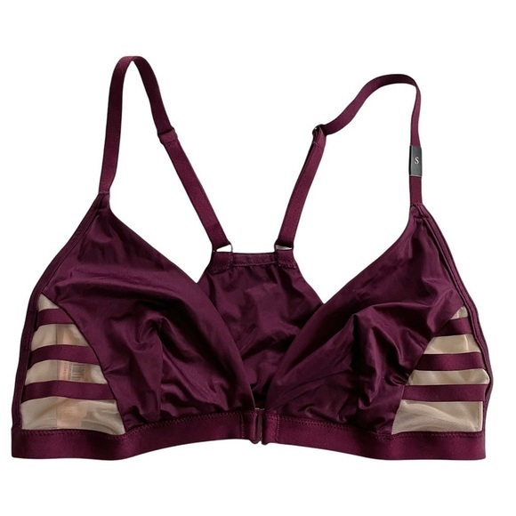 Victoria’s Secret Satin Front Close Racerback Bralette S - Picture 1 of 7